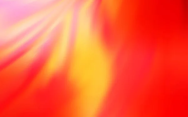 Vecteur orange clair flou motif lumineux. — Image vectorielle