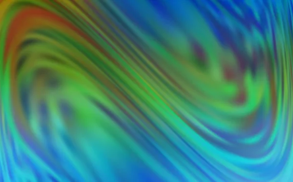 Lichtblauwe, groene vector kleurrijke abstracte achtergrond. — Stockvector