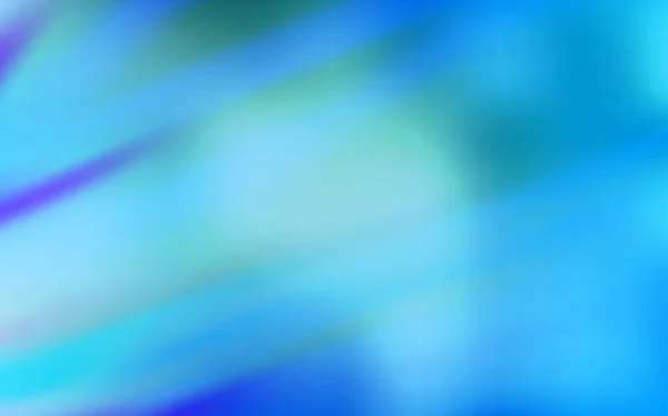 Licht BLUE vector kleurrijke wazig achtergrond. — Stockvector