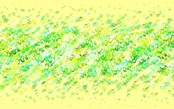 Ανοιχτό Μπλε Πράσινο Διανυσματικό Φόντο Ρυτίδες Ένα Δείγμα Πολύχρωμες Γραμμές — Διανυσματικό Αρχείο