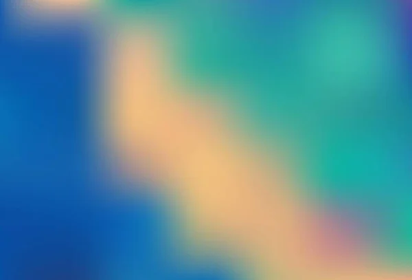 Ανοιχτό Μπλε Διάνυσμα Πολύχρωμο Φόντο Θαμπάδα Δημιουργική Απεικόνιση Στυλ Halftone — Διανυσματικό Αρχείο