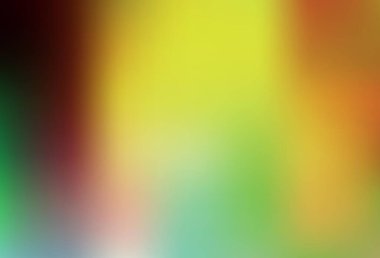 Açık yeşil, sarı vektör renkli soyut doku. Yaratıcı illüstrasyon, yarım tonlu ve eğimli. İşiniz için en iyi bulanık tasarım..