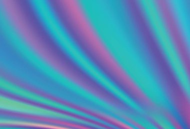 Koyu mavi, yeşil vektör soyut parlak şablon. Gradyan tasarımlı, soyut, ışıltılı çizimler. Tasarımının yeni yolu.