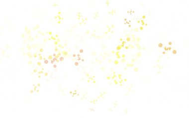 Açık kırmızı, sarı vektör doğal desenli çiçekler, güller. Çiçeklerle bulanık şekilli yaratıcı çizimler. İşiniz için yepyeni bir tasarım..