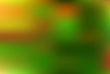 Koyu turuncu vektör parlak deseni bulanıklaştırdı. Gradyan tasarımlı, soyut, ışıltılı çizimler. İşiniz için yeni tasarım.