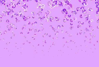 Açık mavi, gökkuşaklı kırmızı vektör dokusu, bulutlar. Gradyan gökkuşağı şekilli soyut çizimler. Eğlence tasarımları için çizim.