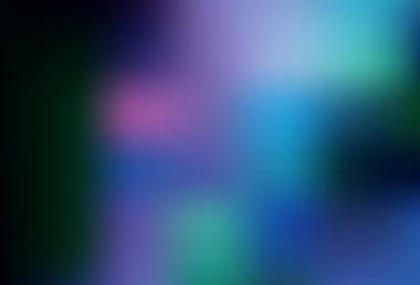 Koyu pembe, mavi vektör soyut arkaplan. Gradyan tasarımlı, soyut, ışıltılı çizimler. Tasarımının yeni yolu.