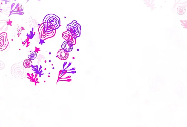 Светло Розовый Желтый Векторный Отскок Мемфисами Декоративный Дизайн Абстрактном Стиле — стоковый вектор