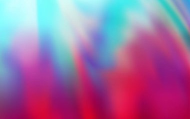 Açık mavi, kırmızı vektör soyut bulanık arkaplan. Soyut ve gradyan renkte renkli çizimler. Marka kitabı için zarif bir arkaplan.