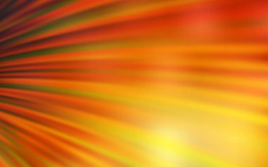 Açık Turuncu çizgili vektör düzeni. Çağdaş gradyan soyut çizgileri olan çizimler. İşiniz için yepyeni bir tasarım..