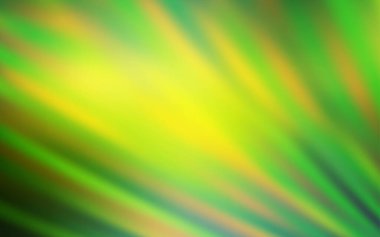 Açık yeşil, düz çizgileri olan sarı vektör arkaplan. Renkli çubuklarla, soyut çizimler. Reklamınız, posteriniz, afişiniz için en iyi tasarım.