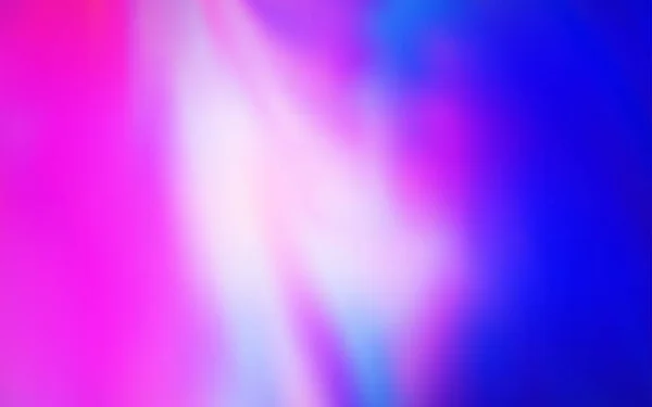 Ljusrosa Blå Vektor Abstrakt Ljust Mönster Glänsande Färgad Illustration Smart — Stock vektor