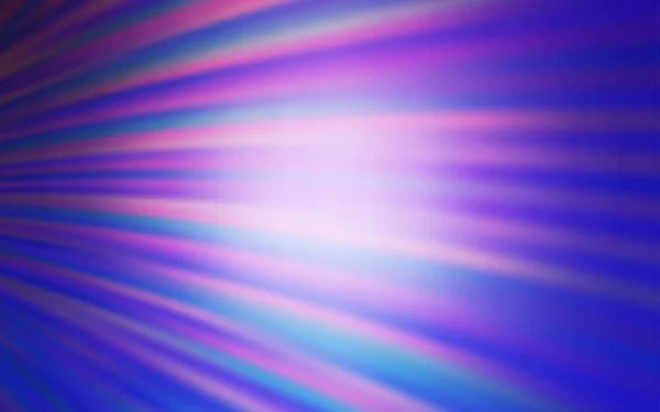 Hellrosa Blauer Vektorhintergrund Mit Gebogenen Linien Brandneue Farbenfrohe Illustration Einfachen — Stockvektor