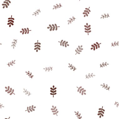 Koyu renkli vektör, yapraklı karalama dokusu. Origami tarzındaki yaprakların gradyanlı karalama çizimi. Kartvizitler, web siteleri için şablon.