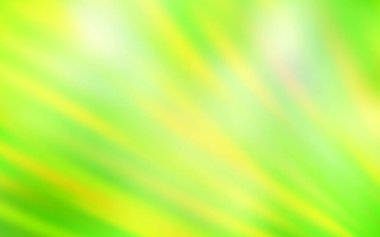 Açık yeşil, keskin çizgileri olan sarı vektör deseni. Bulanık arkaplanda gradyanı olan çizgiler. İş ilanınız için akıllı tasarım.