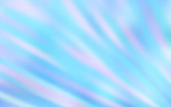 Heller Blauer Vektorhintergrund Mit Streifen Leuchtend Farbige Illustration Mit Scharfen — Stockvektor