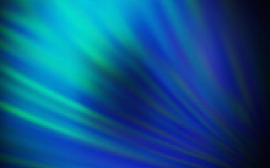 Koyu mavi, tekrarlanan çubuklu yeşil vektör şablonu. Soyut şablon üzerinde çizgileri olan renkli, parlak bir illüstrasyon. Meşgul web siteleriniz için şablon.