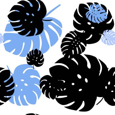 Hafif BLUE vektörsüz karalama arkaplanı yapraklı. Zarif doğal desenli ve eğimli yapraklar. Kartvizitler, web siteleri için şablon.