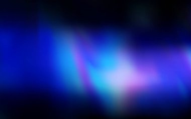 Koyu mavi vektör modern zarif fon. Gradyan tasarımlı, soyut, ışıltılı çizimler. Web siteniz için bulanık tasarım.