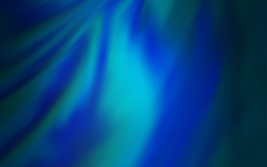 Koyu mavi vektör şablonu bulanıklaştırdı. Gradyan tasarımlı, soyut, ışıltılı çizimler. İşiniz için en iyi bulanık tasarım..