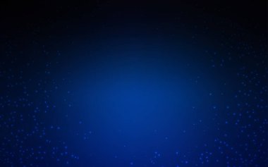 Samanyolu yıldızlı koyu mavi vektör dokusu. Parlak astronomik yıldızlı parlak renkli çizimler. İş ilanınız için akıllı tasarım.