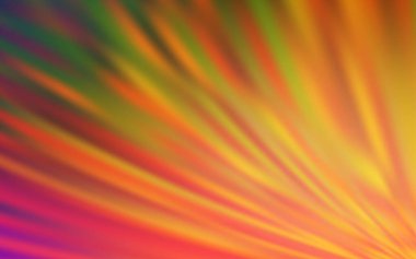 Tekrarlanan çubuklarla Light Orange vektör şablonu. Çizgilerle modern geometrik soyut çizim. Reklamlar, posterler, afişler için desen.