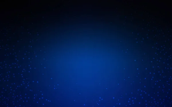 Textura Vectorial Azul Oscuro Con Estrellas Vía Láctea Ilustración Colores — Vector de stock