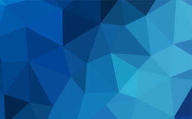 Açık BLUE vektörü soyut çokgen deseni. Çokgen biçiminde, gradyan ile renkli çizimler. Pankartın için tamamen yeni bir şablon.