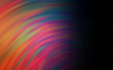 Koyu mavi, sarı çizgileri olan sarı vektör arkaplan. Basit bir şekilde yepyeni renkli bir tasvir. Tasarımınız için tamamen yeni bir şablon.