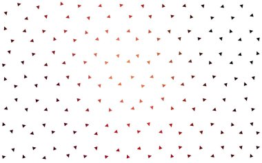 Koyu kırmızı vektör üçgen çizim. Gradyanı olan üçgen geometrik örnek. Web siteniz için çokgen tasarım.