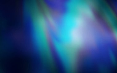 Koyu mavi vektör soyut parlak dokuyu bulanıklaştırdı. Görüntü stili ve gradyanı olan yeni renkli çizimler. İş tasarımınız için yeni biçim.