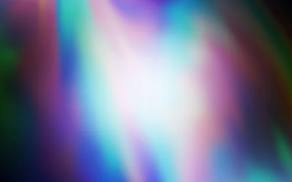 Світло Блакитний Зелений Векторний Барвистий Розмитий Фон Сучасна Абстрактна Ілюстрація — стоковий вектор