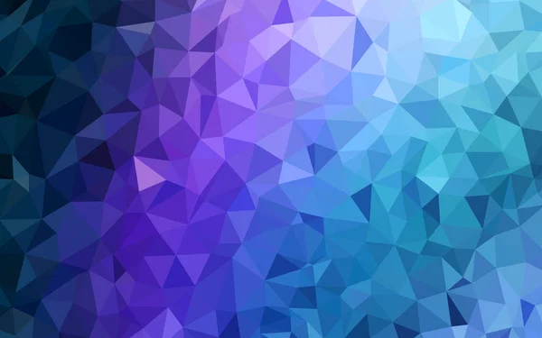 Rosa Oscuro Azul Vector Gradiente Triángulos Textura Una Muestra Con — Vector de stock