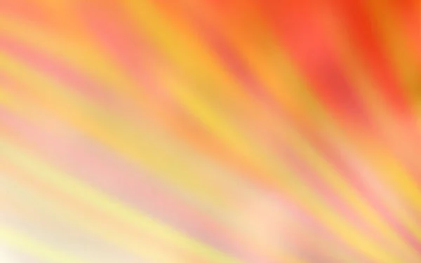鋭い線でライトオレンジベクトルパターン グラデーションでぼやけた抽象的な背景に線 小冊子 チラシのパターン — ストックベクタ