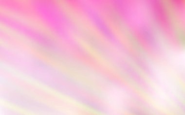 Açık Pembe, sarı vektör arkaplan ve düz çizgiler. Bulanık arkaplanda gradyanı olan çizgiler. Meşgul web siteleriniz için şablon.