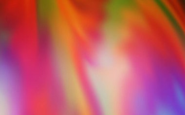 Açık pembe, sarı vektör bulanık arkaplan. Parlak renkli bir illüstrasyon. Marka kitabı için zarif bir arkaplan.