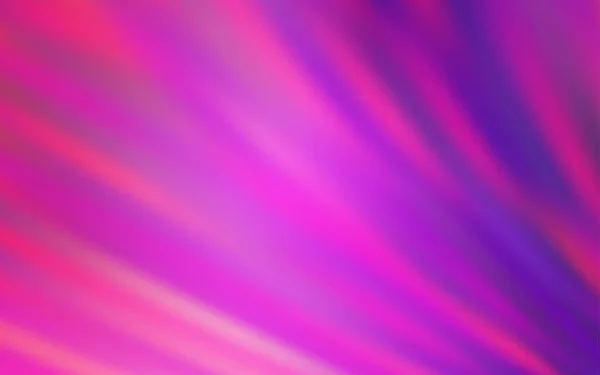 Světle Růžový Vektorový Obrazec Ostrými Čárami Čáry Rozmazaném Abstraktním Pozadí — Stockový vektor