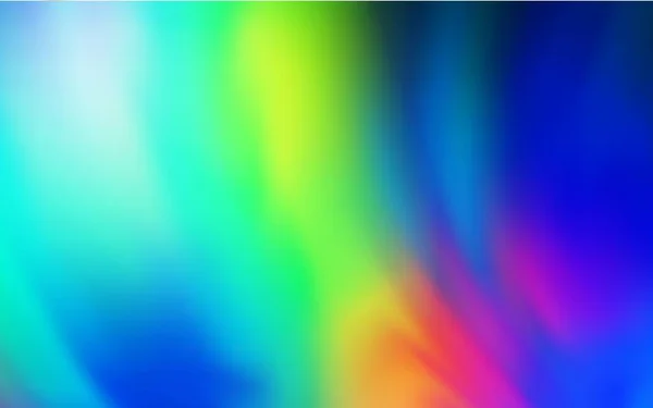 Bleu Clair Vert Vecteur Flou Brillance Texture Abstraite Bleu Clair — Image vectorielle