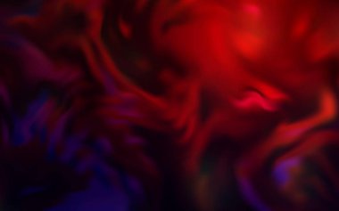 Koyu mavi, kırmızı vektör parlak dokuyu bulanıklaştırdı. Koyu mavi, kırmızı vektör parlak şablonu bulanıklaştırdı. Görüntü stili ve gradyanı olan yeni renkli çizimler. İş tasarımınız için yeni biçim.