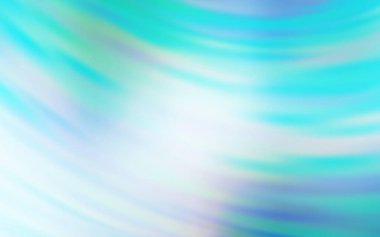 Açık mavi, eğri çizgileri olan yeşil vektör dokusu. Açık mavi, eğri çizgileri olan yeşil vektör dokusu. Soyut ve gradyan biçiminde geometrik çizim. İş tasarımınız için şablon.