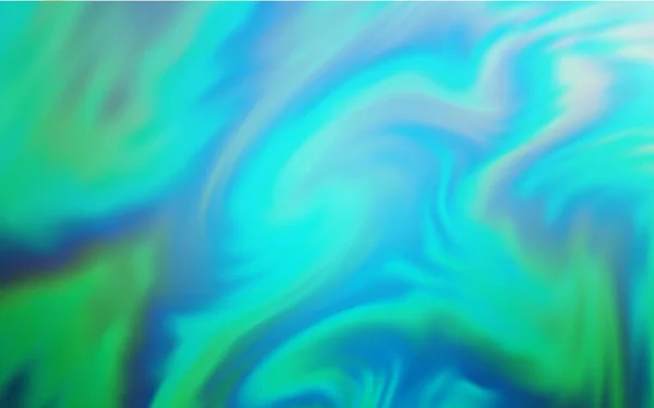 Ανοιχτό Μπλε Πράσινο Διάνυσμα Θολή Λάμψη Αφηρημένη Υφή Ανοιχτό Μπλε — Διανυσματικό Αρχείο