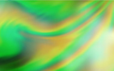 Açık yeşil, sarı vektör modern zarif fon. Açık yeşil, sarı vektör parlak deseni bulanıklaştırdı. Eğilimli zarif, parlak bir çizim. Bir cep telefonu için arka plan.