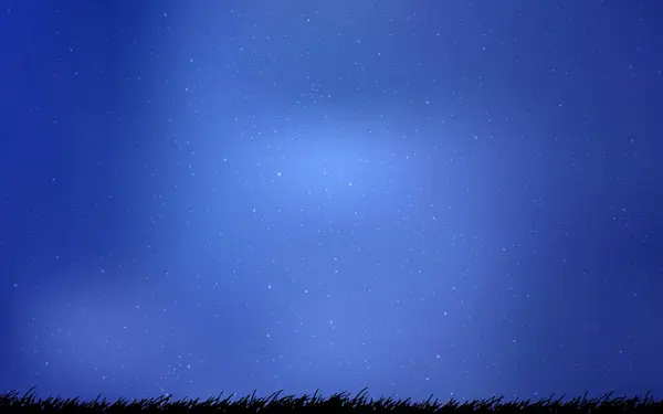 Gece Gökyüzü Yıldızlı Açık Mavi Vektör Deseni Gece Gökyüzü Yıldızlı — Stok Vektör