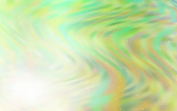 宇宙の星とライトグリーンのベクトルテンプレート 宇宙の星とライトグリーンのベクトルテンプレート 明るい天文学者の星と輝く色のイラスト ポスター バナーに最適なデザイン — ストックベクタ