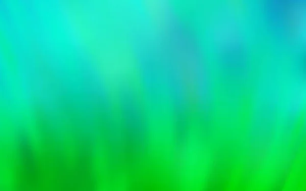 Vector Verde Claro Patrón Borroso Luz Verde Vector Abstracto Fondo — Archivo Imágenes Vectoriales