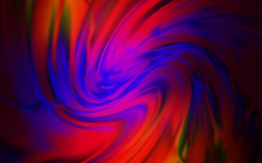 Koyu mavi, kırmızı vektör bulanık şablon. Koyu mavi, kırmızı vektör soyut parlak dokuyu bulanıklaştırdı. Soyut renkli gradyan çizimi. Web siteniz için bulanık tasarım.