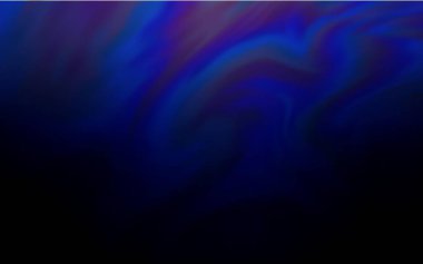 Koyu mavi vektör parlak deseni bulanıklaştırdı. Koyu mavi vektör soyut arkaplan. Soyut renkli gradyan çizimi. Marka kitabı için zarif bir arkaplan.