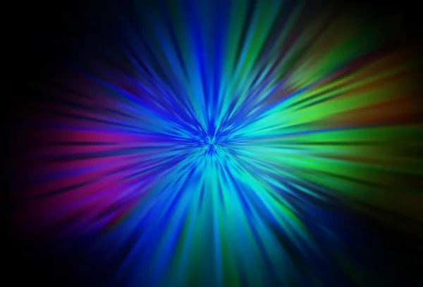 Dark Multicolor Vector Blurred Pattern Dark Multicolor Vector Colorful Blur — Stock Vector