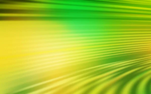 Ljusgrön Gul Vektor Abstrakt Ljust Mönster Ljusgrön Gul Vektor Suddig — Stock vektor