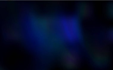 Koyu mavi vektör renkli bulanık arkaplan. Koyu mavi vektör soyut bulanık arkaplan. Soyut ve gradyan renkte renkli çizimler. Tasarımlar için arka plan.